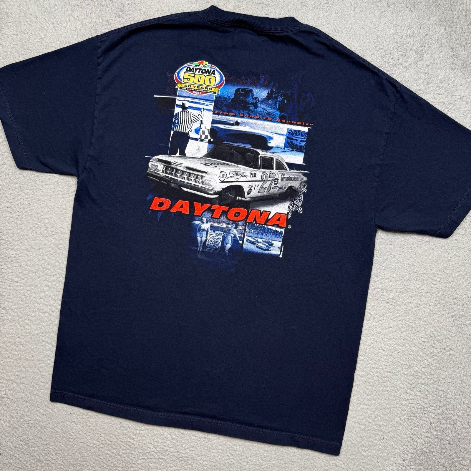 Vintage 2008 Nascar Daytona 500 Racing TShirt
